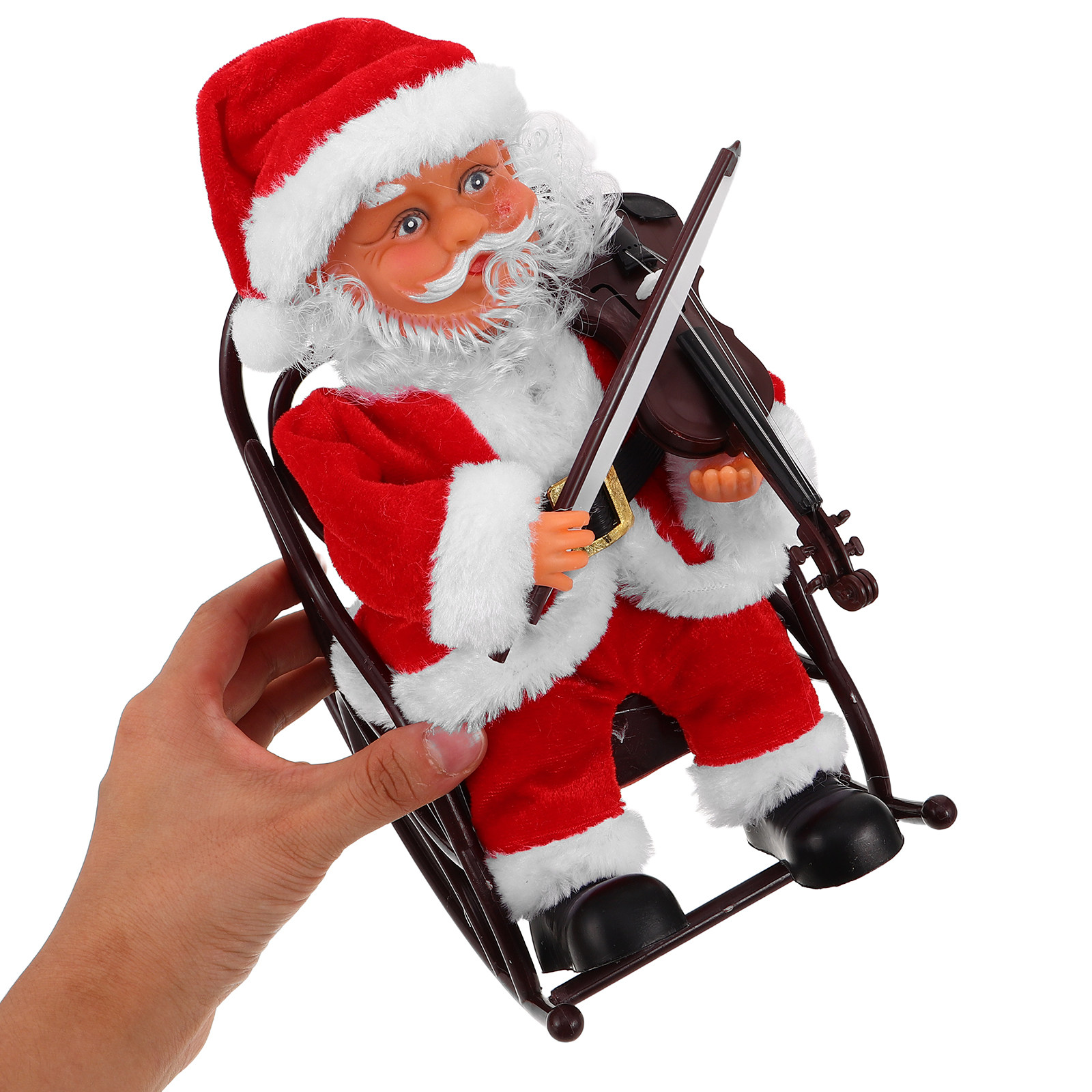 Musical Instrument Xmas Ornaments - سانتا كلوز الكهربائي اللطيف مع آلة