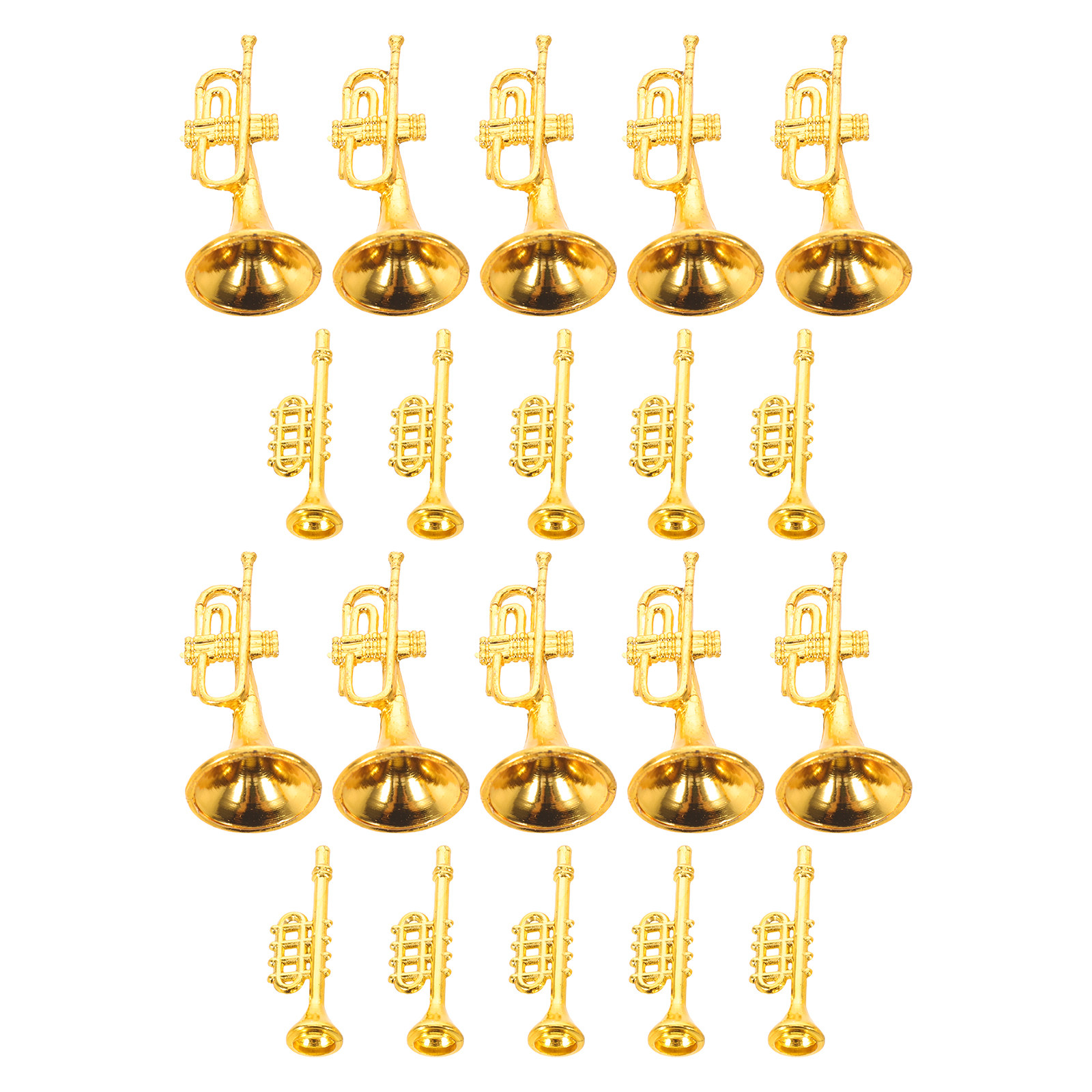 Musical Instrument Xmas Ornaments - 20 قطعة من زينة شجرة عيد