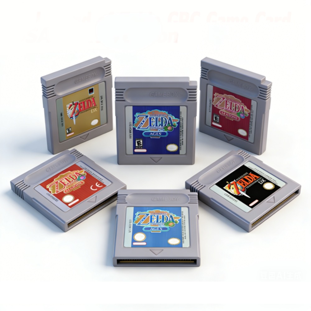 Musical Instrument Zelda - بطاقة لعبة فيديو زيلدا GBC 16