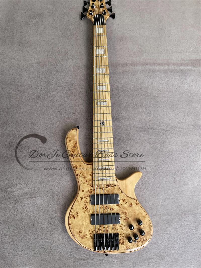 Bass Guitar Fretless - جيتار باس بـ 6 أوتار من
