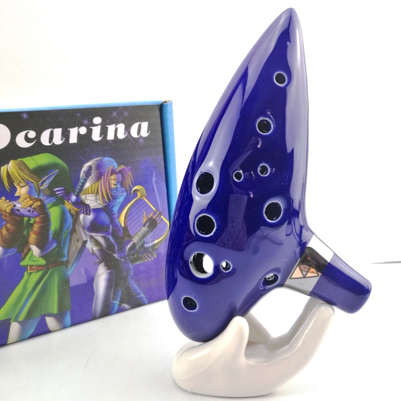Musical Instrument Zelda - أنيمي زيلدا الأكرينا السيراميك 12 ثقوب