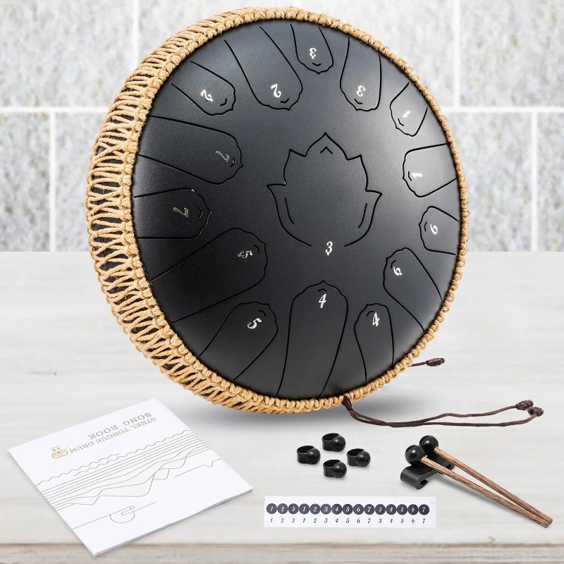 Musical Instrument Morocco - Hluru الصلب اللسان الجلوكوفون 13 بوصة