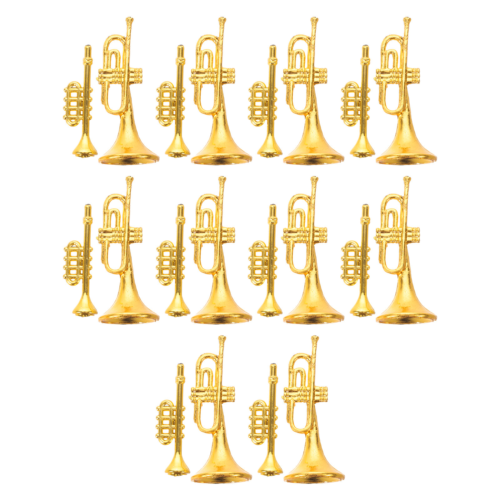 Musical Instrument Xmas Ornaments - 20 قطعة من زينة عيد الميلاد