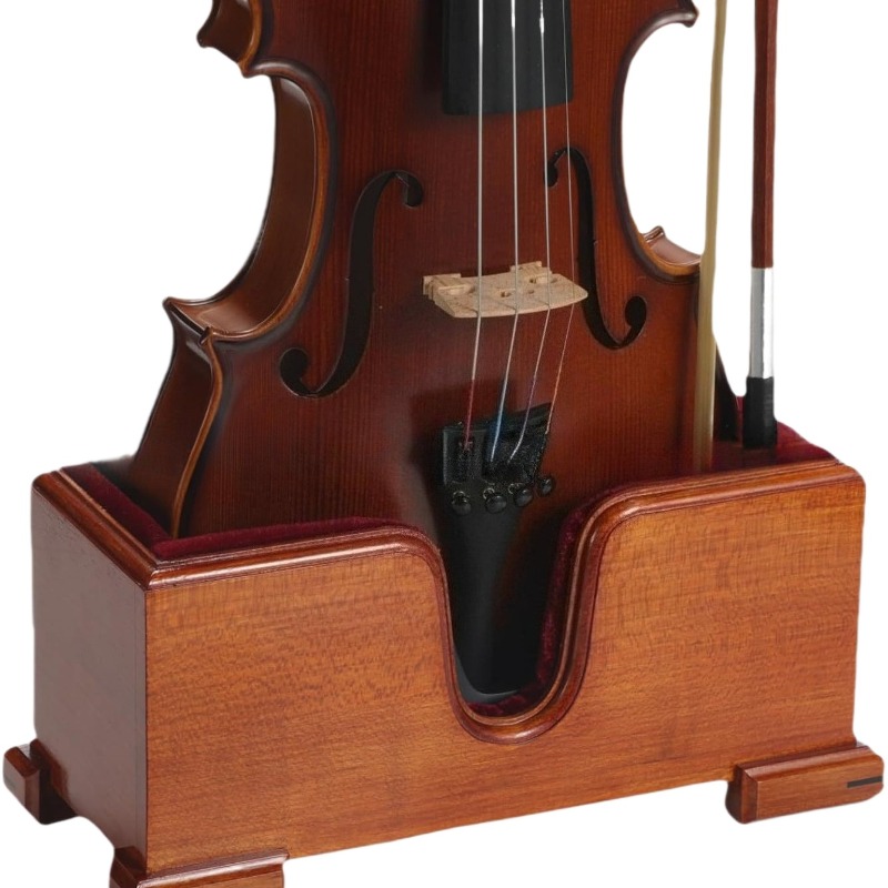 Musical Instrument Accessories - 4/4 حامل التشيلو الخشبي عالي الجودة