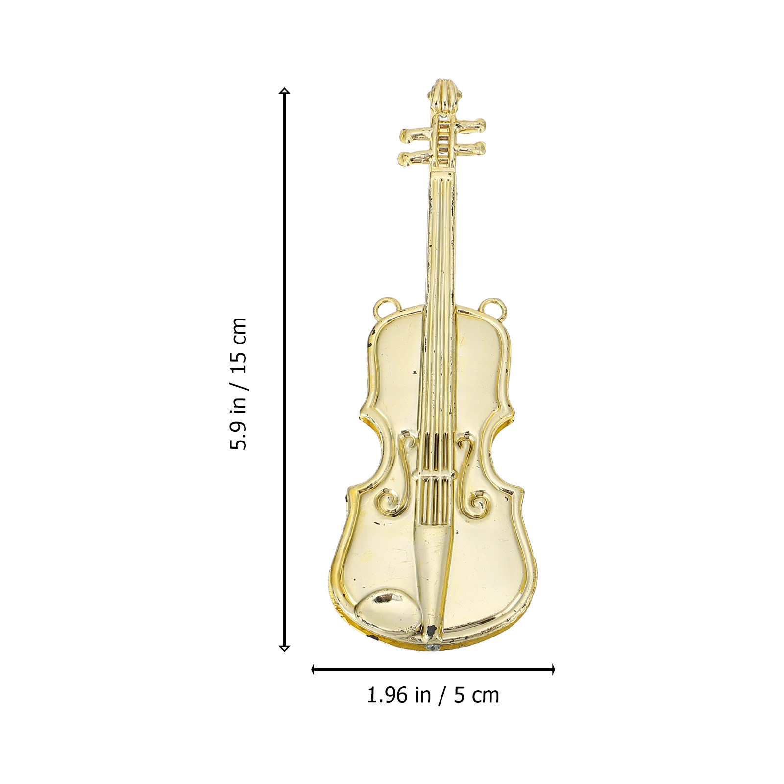 12 قطعة من آلات الفيولين الصغي - مراجعة Musical Instrument Xmas Ornaments وسعره