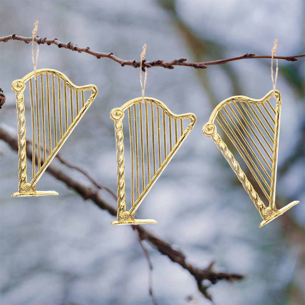 15 قطعة من زينة العيد على شكل  - مراجعة Musical Instrument Xmas Ornaments وسعره