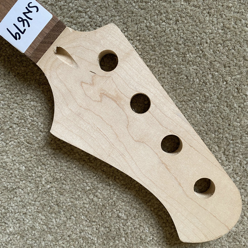 عنق جيتار باس غير مكتمل الصنع  - مراجعة Bass Guitar Fretless وسعره