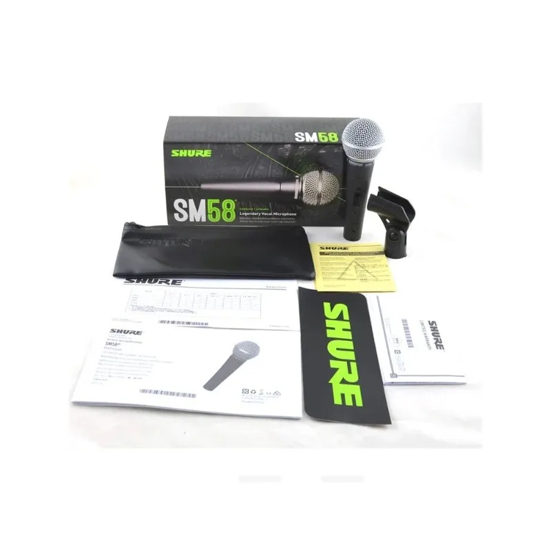 ميكروفون ديناميكي كارديويد Shu - مراجعة Shure Mic Sm58 وسعره