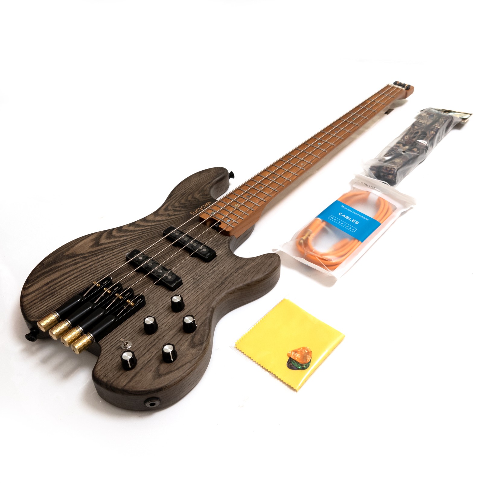 جيتار باس كهربائي بدون رأس بأر - مراجعة Bass Guitar Fretless وسعره