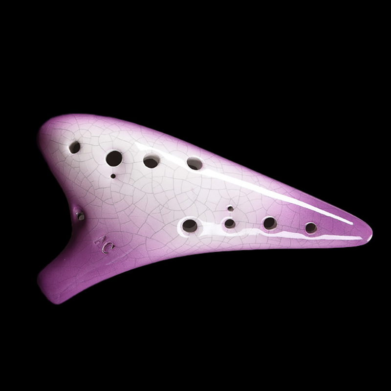 الأرجواني السيراميك Ocarina 12 - مراجعة Musical Instrument Zelda وسعره