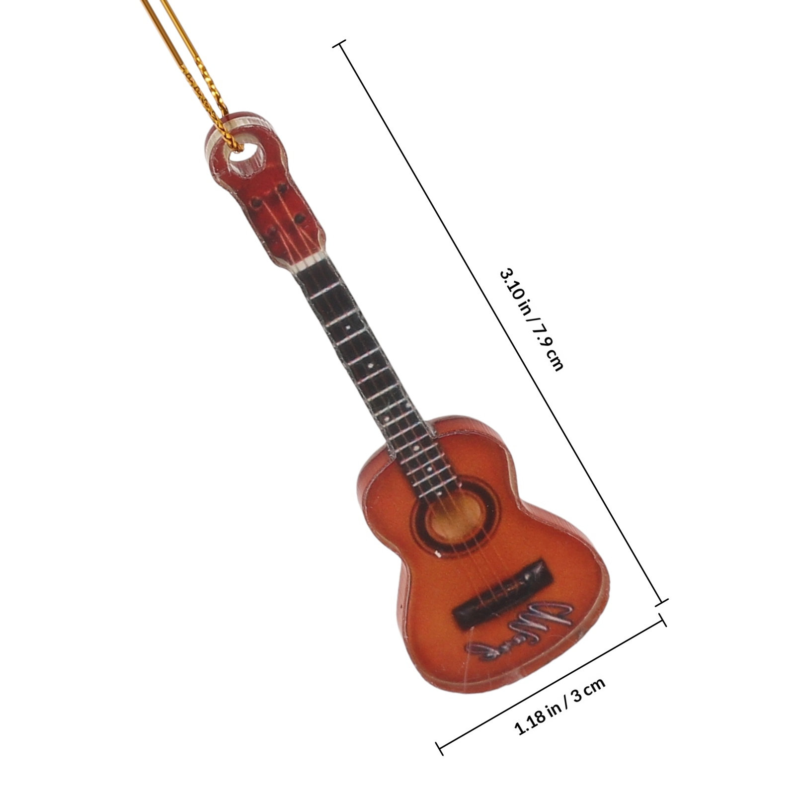 10 قطع من زينة عيد الميلاد على - مراجعة Musical Instrument Xmas Ornaments وسعره