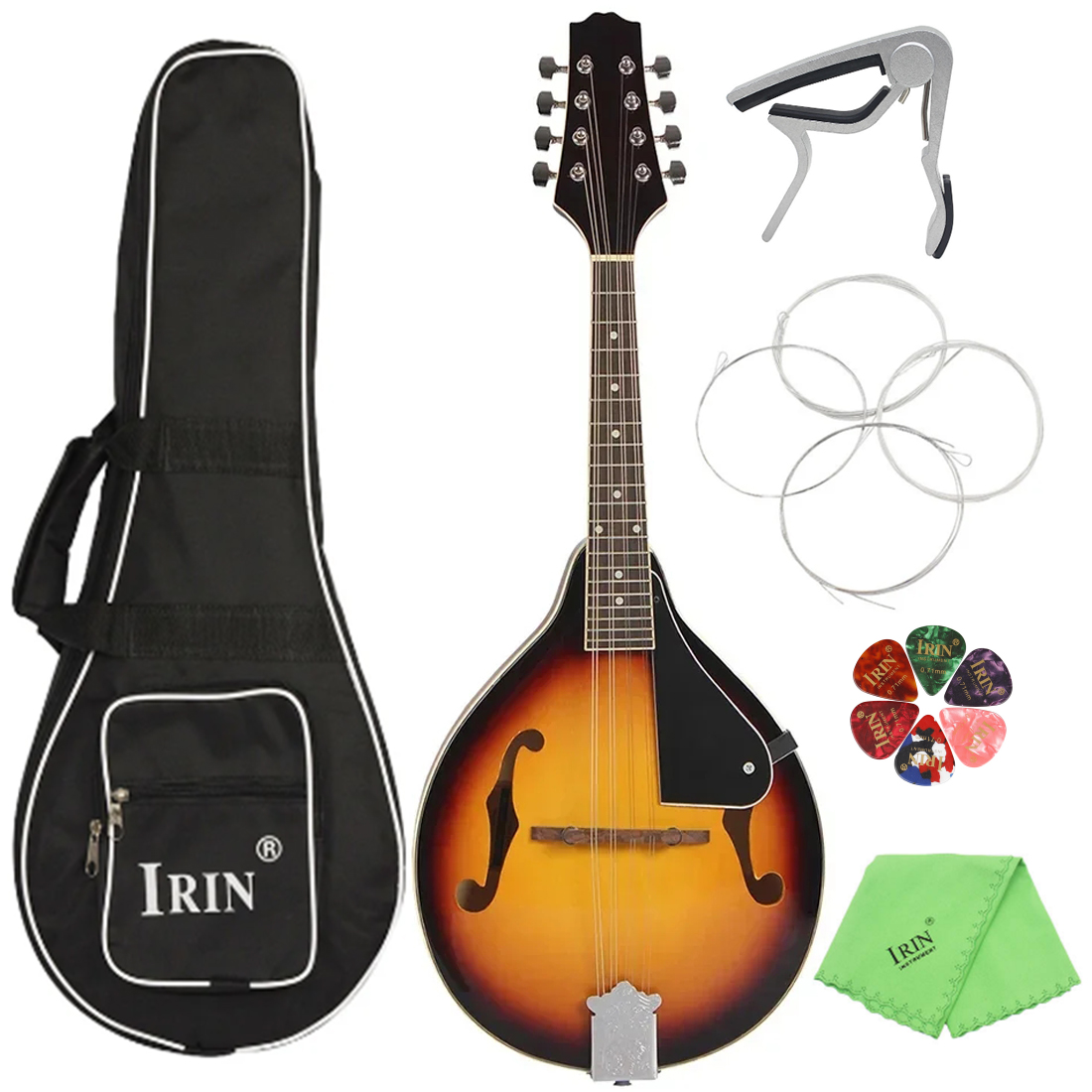 IRIN Sunset 8 سلسلة الزيزفون خ - مراجعة Mandolin A Style وسعره