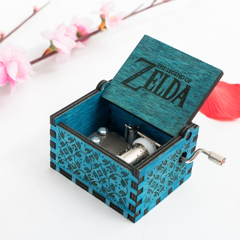 صندوق موسيقى خشبي من سلسلة ألع - مراجعة Musical Instrument Zelda وسعره