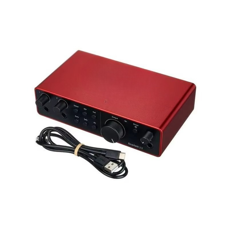 بطاقة صوت فورستر سكارليت 2i2 ك - مراجعة Musical Instrument Accessories وسعره